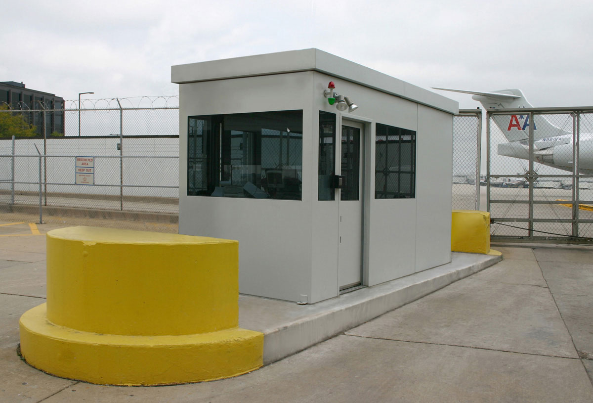 Airport Security Booth 0058-C
